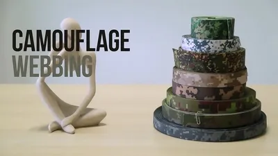 Cinta de camuflaje