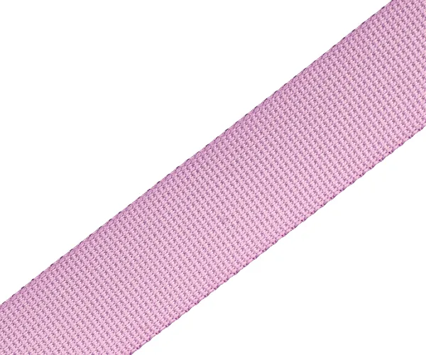 Correa/cinta de poliéster reciclado (RPET) de color de pastel suave