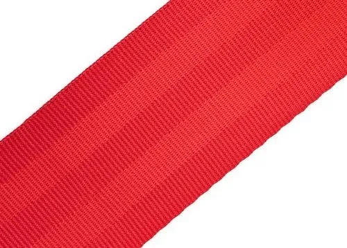 Correa/cinta personalizada del panel del cinturón de seguridad de seguridad automotriz rojo